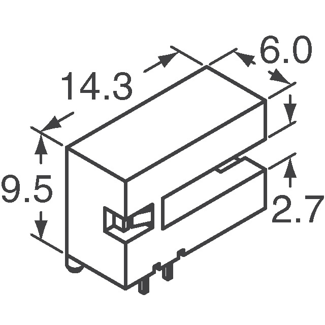 TCST5250 Vishay Semiconductor Opto Division  Optical Sensors - Photointerrupters - Slot Type - Transistor Output